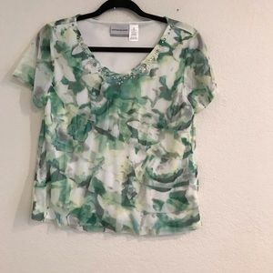 Women’s Alfred Dunner’s Size PS Short Sleeve Top